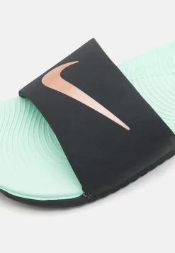 Nike Performance KAWA SLIDE UNISEX - Badesandale - Off Noir/metallic Red Bronze/mint Foam -Modeschuhe 0179cfa0b6394adfb65ebc5d1f7c524d