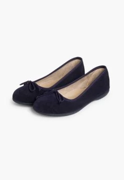 MANOLETINA SERRAJE LAZO FINO - Klassischer Ballerina - Azul Marino -Modeschuhe 0457c8b819a64a069f687b5117f77ff9