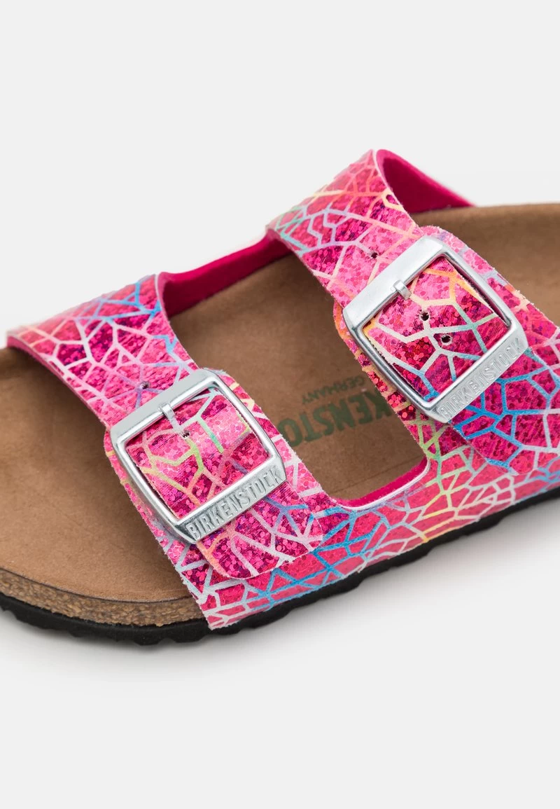 Birkenstock ARIZONA KIDS FLASHY HOLOGRAM VEGAN - Pantolette Flach - Pink 8 Birkenstock ARIZONA KIDS FLASHY HOLOGRAM VEGAN - Pantolette Flach - Pink – Bild 6