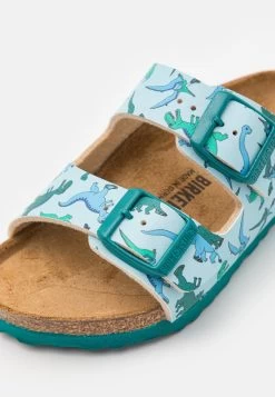 Birkenstock ARIZONA KIDS BIG DINO UNISEX - Pantolette Flach - Light Blue -Modeschuhe 072d7208a4544d2b92ba16eb5eed7e1e