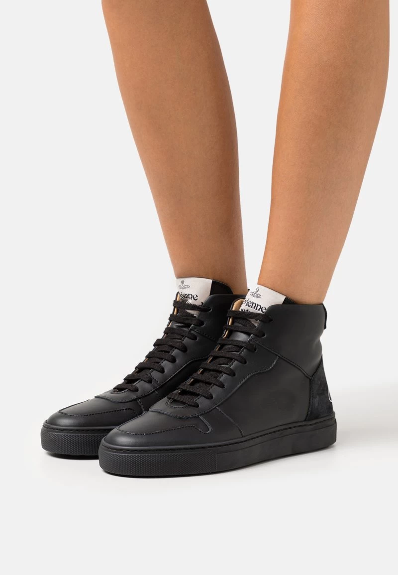 Vivienne Westwood CLASSIC TRAINER - Sneaker High - Black 3 Vivienne Westwood CLASSIC TRAINER - Sneaker High - Black