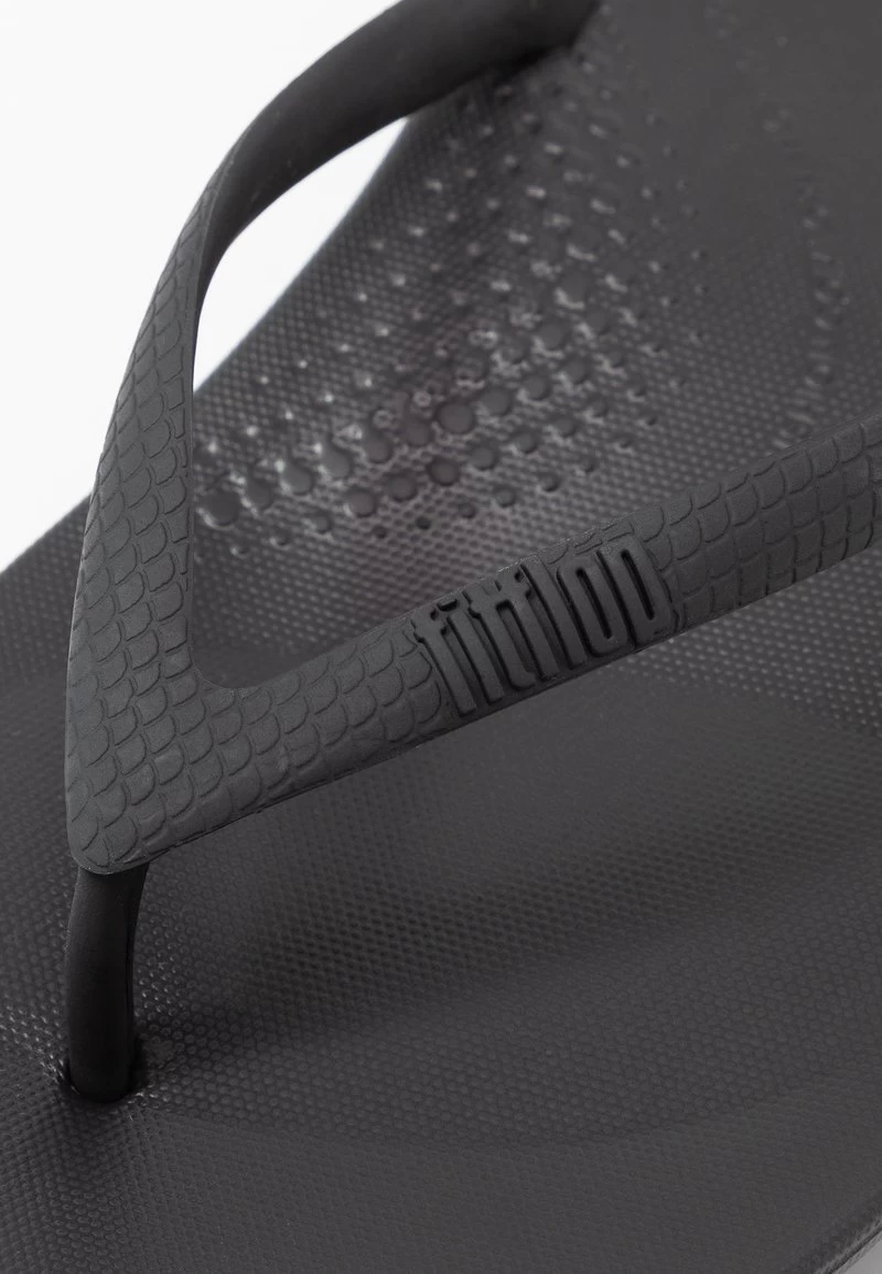 Fitflop IQUSHION ERGONOMIC - Bade-Zehentrenner - All Black 5 Fitflop IQUSHION ERGONOMIC - Bade-Zehentrenner - All Black – Bild 3