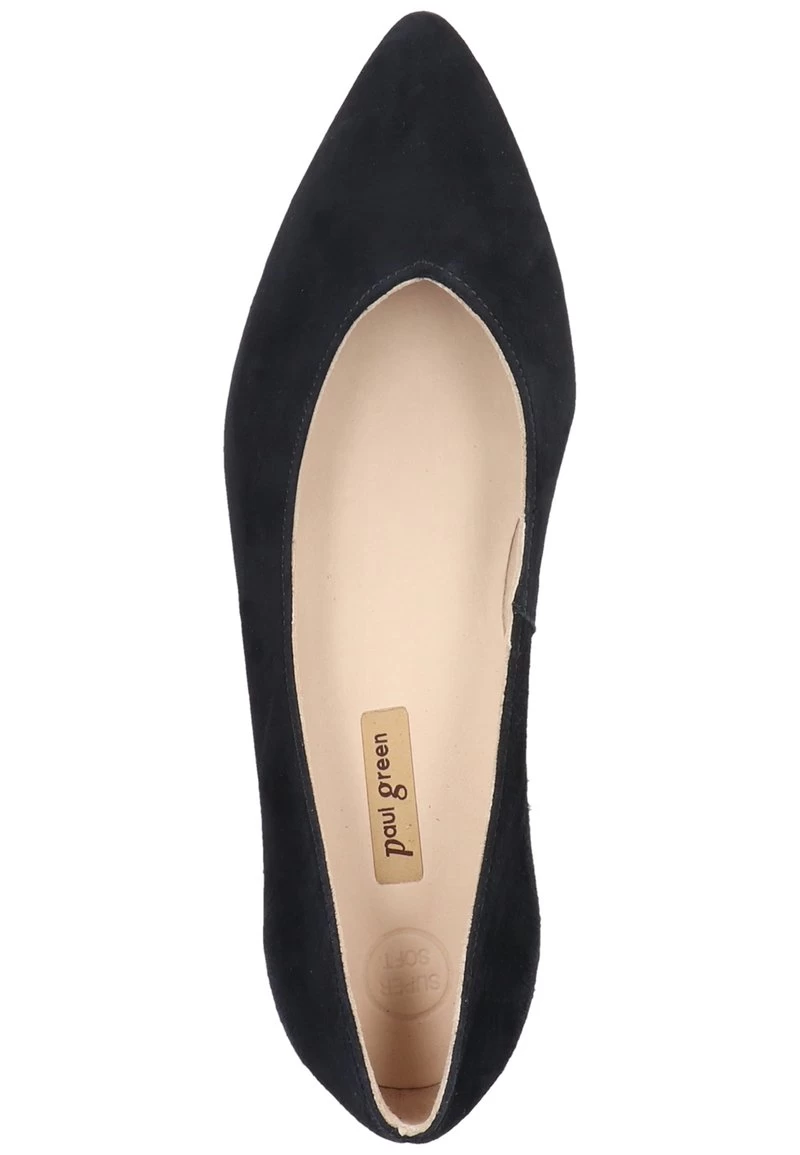 Paul Green Klassischer Ballerina - Dunkelblau 4 Paul Green Klassischer Ballerina - Dunkelblau – Bild 2