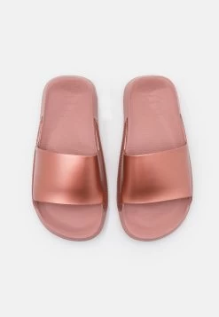 Havaianas SLIDE CLASSIC METALLIC - Pantolette Flach - Crocus Rose -Modeschuhe 0b39cd5455654a3aa26a79f41d611ec4