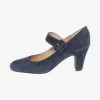 LISA MIT BEZOGENER SCHLIESSE - Pumps - Navy -Modeschuhe 0ba5b7d325ea4c6f87f784d67d51ec33