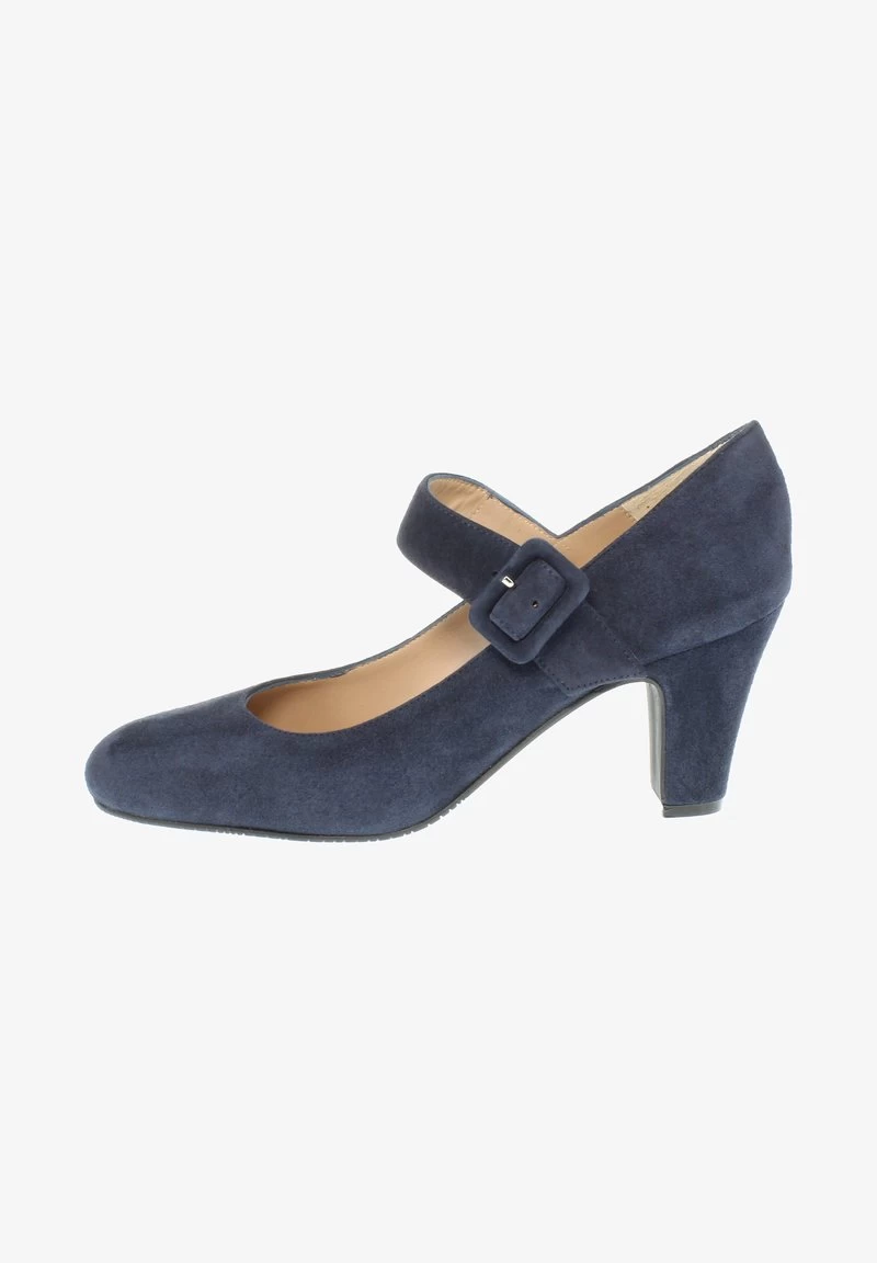 LISA MIT BEZOGENER SCHLIESSE - Pumps - Navy 3 LISA MIT BEZOGENER SCHLIESSE - Pumps - Navy