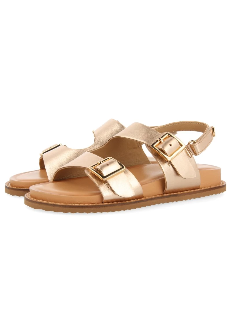 Gioseppo TIPO BIO DE PIEL COLOR PLATA CON HEBILLAS - Badesandale - Cobre 4 Gioseppo TIPO BIO DE PIEL COLOR PLATA CON HEBILLAS - Badesandale - Cobre – Bild 2