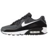 Nike Sportswear AIR MAX 90 - Sneaker Low - Black/white/metallic Silver -Modeschuhe 119161416ee54e96831026a952b5509e