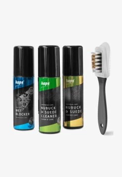 NUBUCK AND SUEDE SHOE CARE SET - Pflegemittel - Transparent
