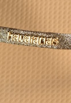 Havaianas CITY YOU GLITTER - Bade-Zehentrenner - Golden -Modeschuhe 139946cca53541b180f4b4bb215824f6