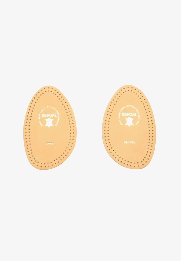 Schuhsohle/Fußbett - Leder-Halbsohle - Beige 5 Schuhsohle/Fußbett - Leder-Halbsohle - Beige – Bild 3