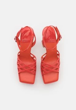 Jeffrey Campbell MODEST - High Heel Sandalette - Coral -Modeschuhe 1467fc7edc21404fad3da76b97437e60