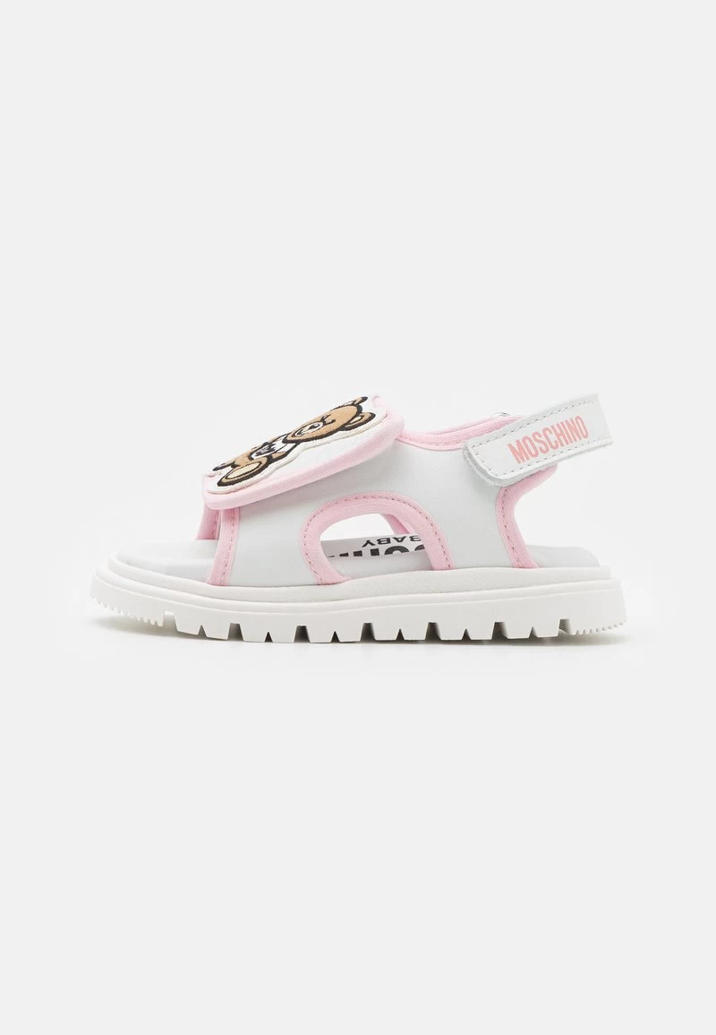 MOSCHINO Riemensandalette - White/pink 3 MOSCHINO Riemensandalette - White/pink