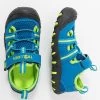 TROLLKIDS KIDS SANDEFJORD - Trekkingsandale - Medium Blue/lime -Modeschuhe 1618841c7cb74c34bce8046febb904a4