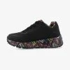 Skechers STREET UNO LITE LOVEY LUV JGOL - Sneaker Low - Black -Modeschuhe 1676e38c6cd343f6b2e09deea1d88611