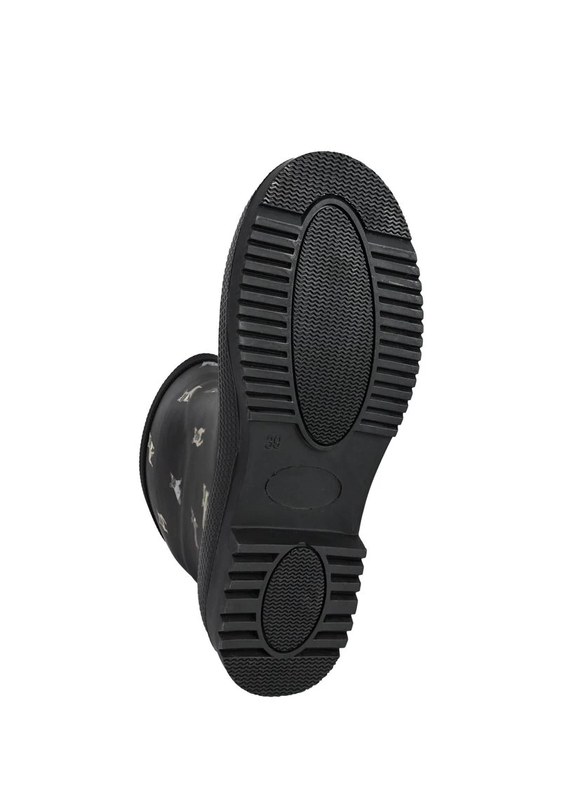 WALDI MOPS - HALBSCHAFT GUMMISTIEFEL - Gummistiefel - Schwarz Mit Mops 7 WALDI MOPS - HALBSCHAFT GUMMISTIEFEL - Gummistiefel - Schwarz Mit Mops – Bild 5