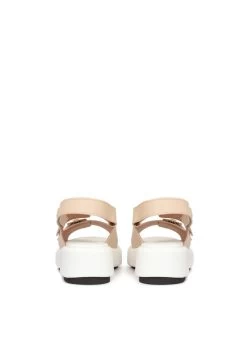 Kazar PERTH - Plateausandalette - Beige -Modeschuhe 1b33c812dad7495db9c291c6ccc5bb06
