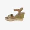 Tom Tailor Keilsandalette - Khaki 2 Tom Tailor Keilsandalette - Khaki -Modeschuhe 1b3c1a4f40e94ce48a79b5de4fc34042
