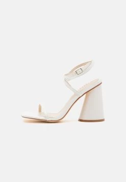 BLOOM - High Heel Sandalette - White -Modeschuhe 1bd5098da73648988c3a23bef4549b13