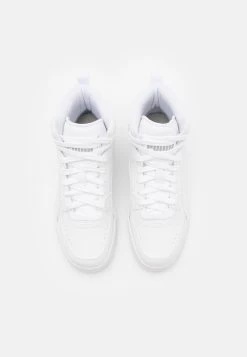 Puma REBOUND UNISEX - Sneaker High - White/limestone -Modeschuhe 1c071a512076488bba8532168dbe7a85