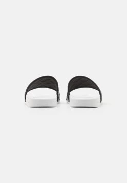 EA7 Emporio Armani SPORT ALL OVER UNISEX - Pantolette Flach - Black/white