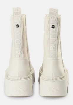 Buffalo FLORA SOCK - Plateaustiefel - Cream -Modeschuhe 1d07d2d9087245c58b4498c4f115a7d4