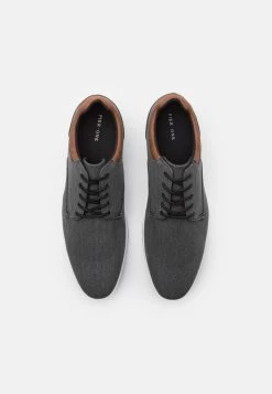 Pier One Sportlicher Schnürer - Black -Modeschuhe 1ecca38884a74ed499841a6d8fa3bb10