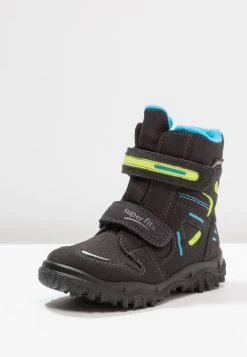 Superfit HUSKY - Snowboot/Winterstiefel - Schwarz/blau -Modeschuhe 1f017c7dca704ac4992eed13e7b8f94f