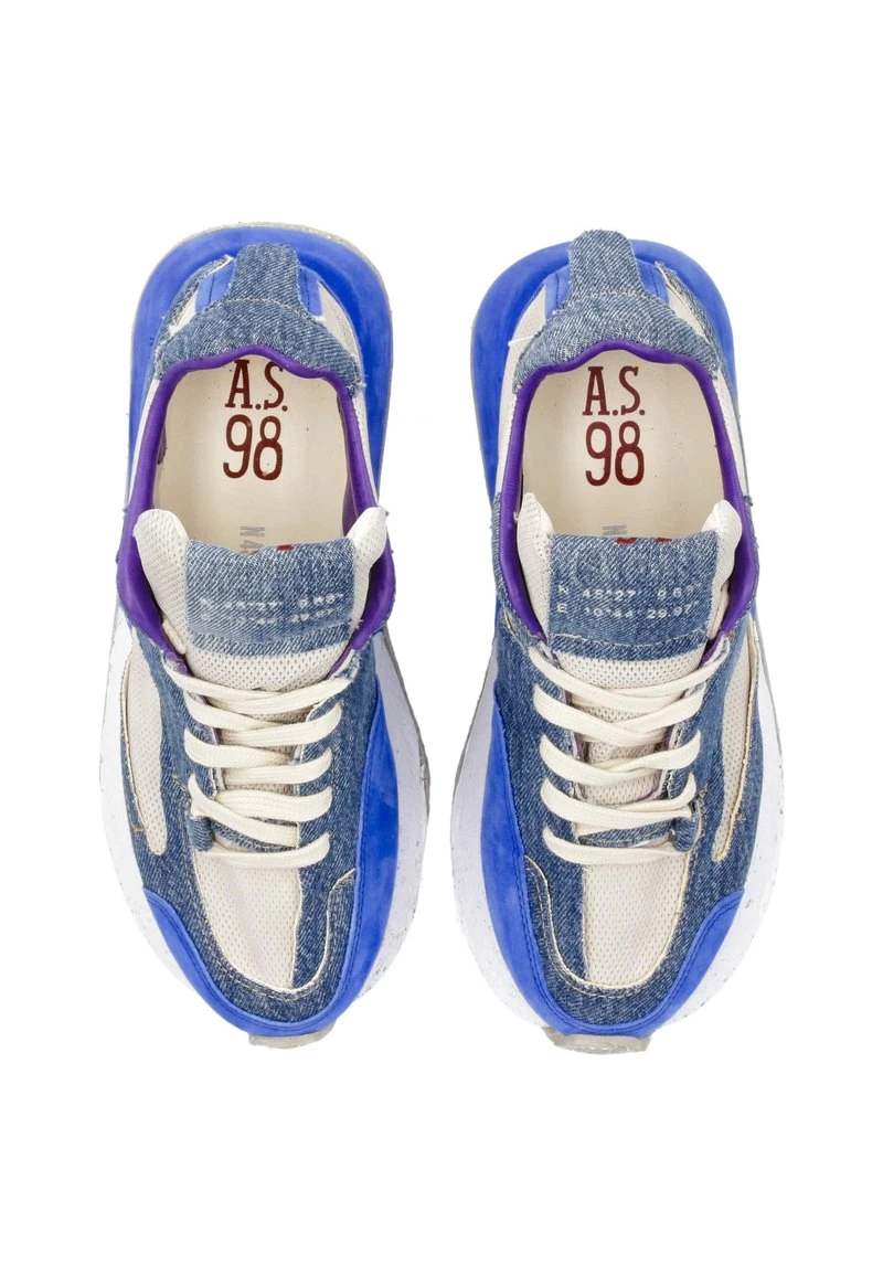 A.S.98 Sneaker Low - Denim Blu Klein 6 A.S.98 Sneaker Low - Denim Blu Klein – Bild 4