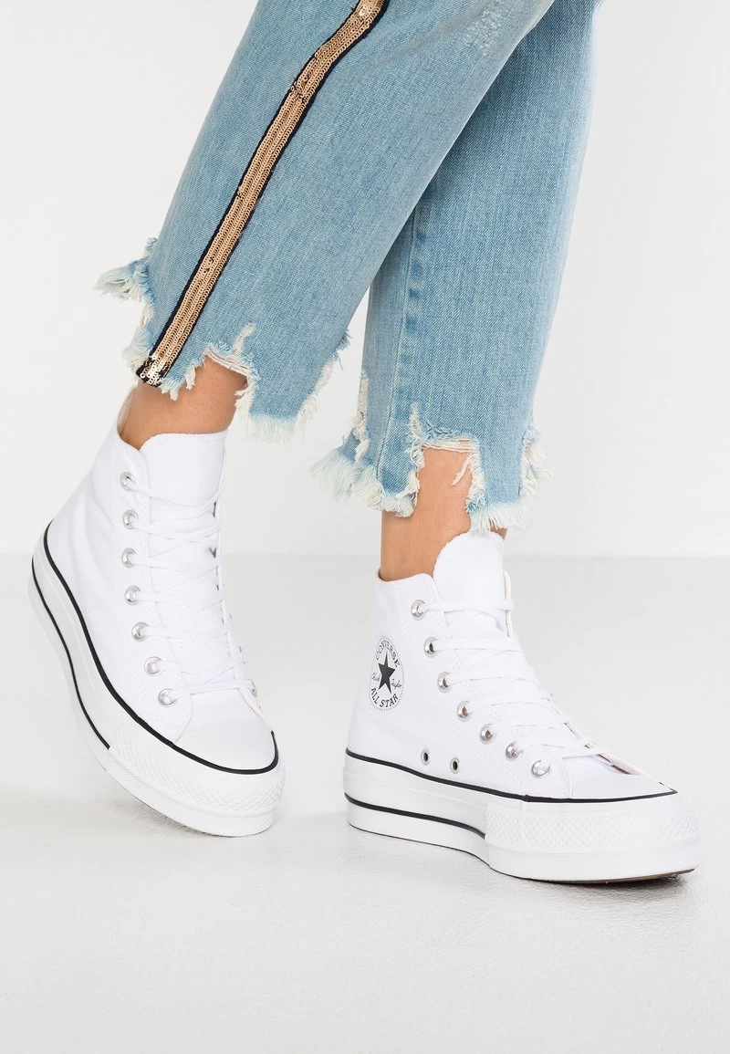 Converse CHUCK TAYLOR ALL STAR LIFT - Sneaker High - White/black 3 Converse CHUCK TAYLOR ALL STAR LIFT - Sneaker High - White/black