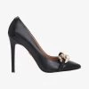 Kazar ELM LUXURY WITH GOLD LINKS - High Heel Pumps - Black -Modeschuhe 220ebf642356414cbe6f1ed9ca32fdd7