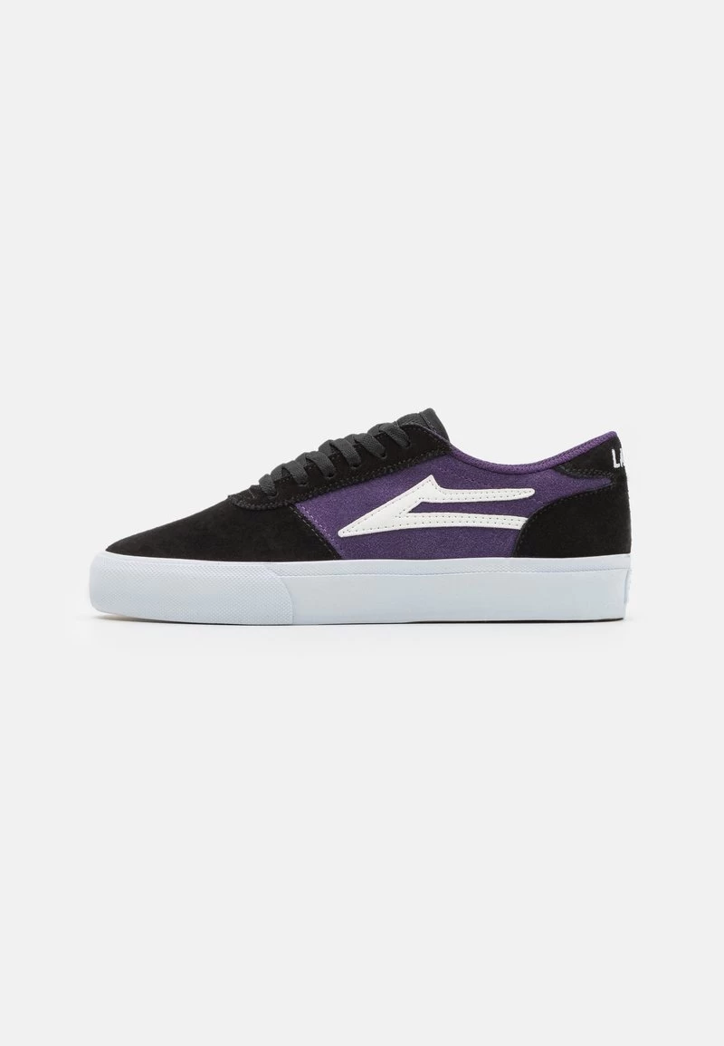 Lakai MANCHESTER UNISEX - Sneaker Low - Black/grape 3 Lakai MANCHESTER UNISEX - Sneaker Low - Black/grape