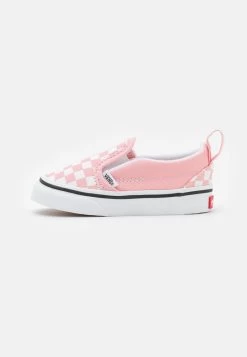Vans TD SLIP-ON V - Sneaker Low - Powder Pink/true White