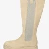 Tamaris Plateaustiefel - Cream -Modeschuhe 26a930a5037449feaae20e2c2e1f26e3