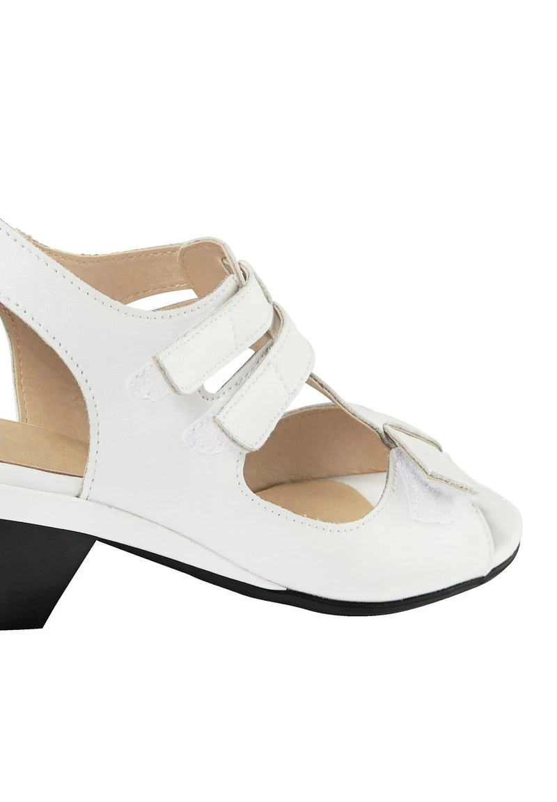 Riemensandalette - Weiß 7 Riemensandalette - Weiß – Bild 5