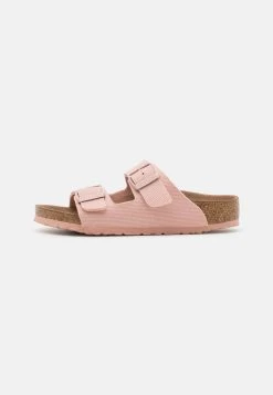 Birkenstock ARIZONA KIDS VEGAN - Pantolette Flach - Soft Pink