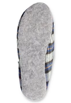 KLASSIKER - Hausschuh - Blau Kariert 12 KLASSIKER - Hausschuh - Blau Kariert -Modeschuhe 2c2795274cb04efbb6692bb9b11d656a