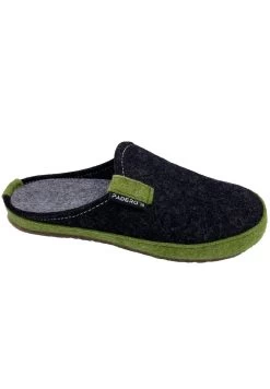 TONI - Hausschuh - Graphit Grün -Modeschuhe 2c4214880c00406d810ca2ab1819a3d0