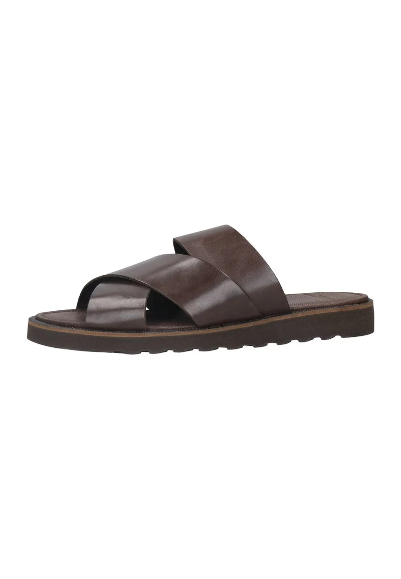 Pantolette Flach - Brown 4 Pantolette Flach - Brown – Bild 2