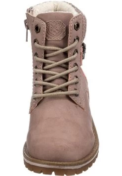 Schnürstiefelette - Hellrosa -Modeschuhe 2d06b8c8155c4c528d1a7eb8ebeb5e99