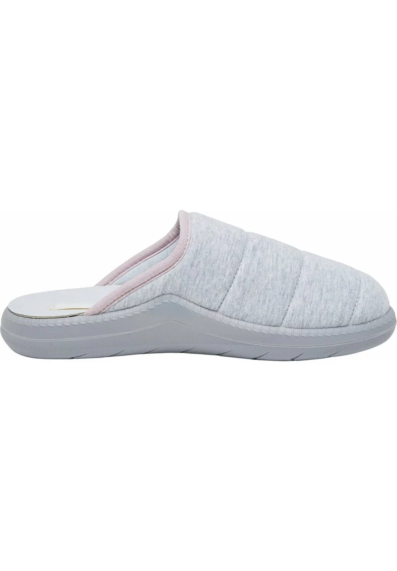 Pantolette Flach - Lightgrey Rose 8 Pantolette Flach - Lightgrey Rose – Bild 6