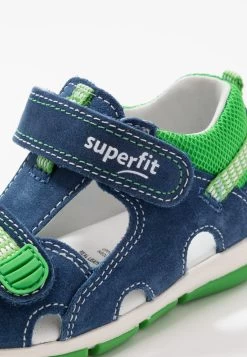 Superfit FREDDY - Lauflernschuh - Blau -Modeschuhe 30ef701e7bbb4a8ab0b2e4a1434416bf