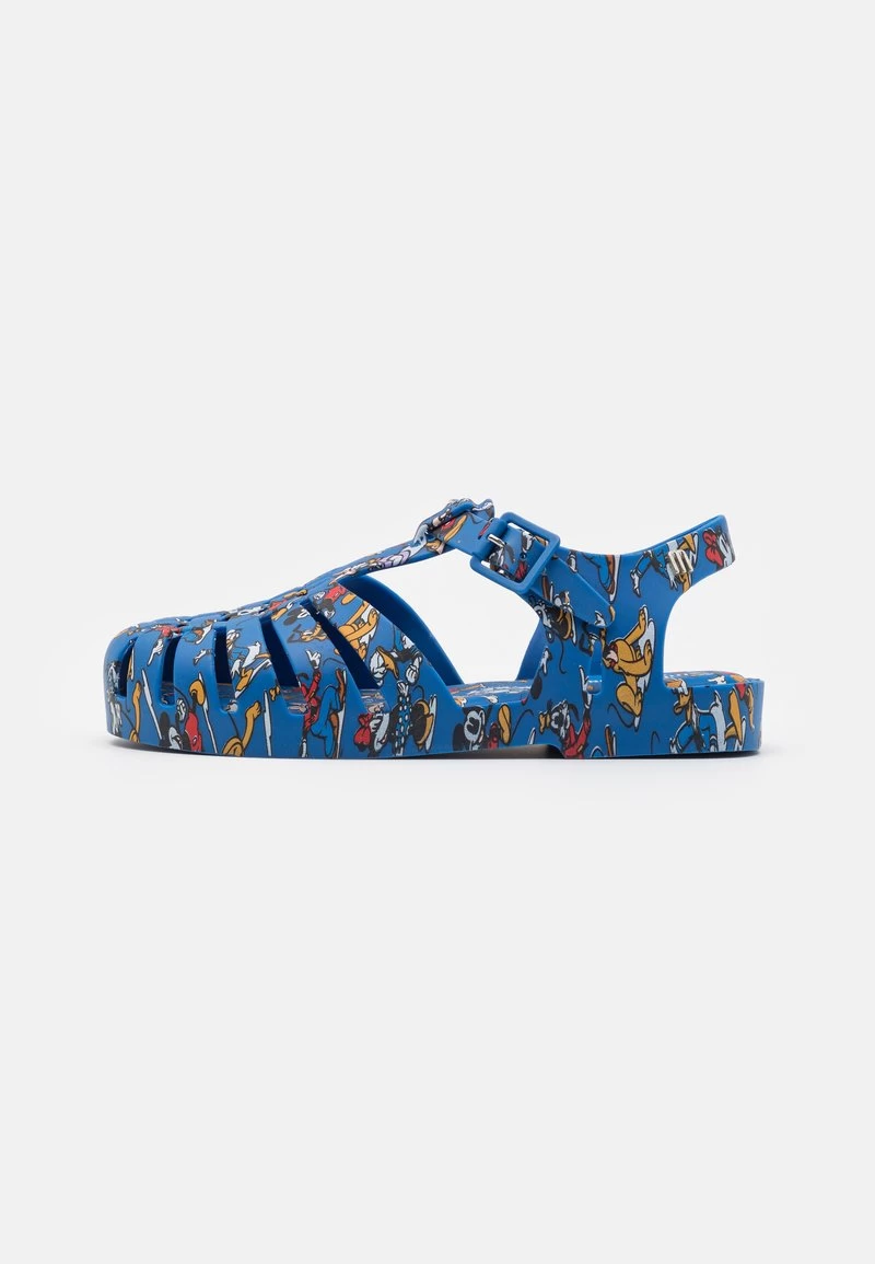 Mini Melissa POSSESSION PRINT UNISEX - Badesandale - Blue 3 Mini Melissa POSSESSION PRINT UNISEX - Badesandale - Blue