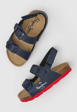 Pepe Jeans BIO DOUBLE KANSAS BK - Zehentrenner - Navy 10 Pepe Jeans BIO DOUBLE KANSAS BK - Zehentrenner - Navy -Modeschuhe 32e9b5b700bf492aaa14f8ef01164721