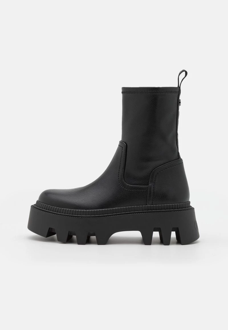 Buffalo FLORA SOCKBOOT - Plateaustiefelette - Black 4 Buffalo FLORA SOCKBOOT - Plateaustiefelette - Black – Bild 2