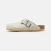 Birkenstock BOSTON NARROW FIT UNISEX - Hausschuh - Eggshell