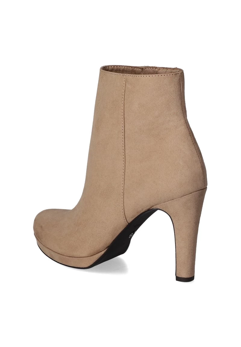 Tamaris High Heel Stiefelette - Taupe 5 Tamaris High Heel Stiefelette - Taupe – Bild 3