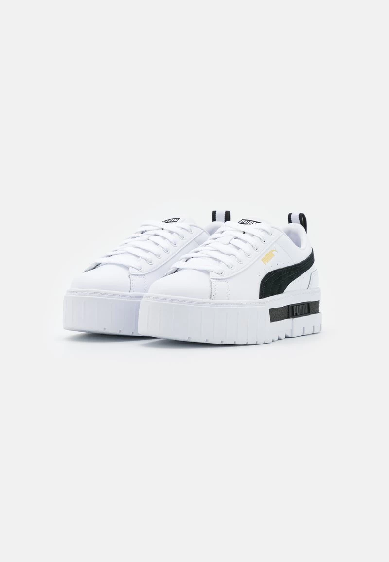 Puma MAYZE LTH WNS - Sneaker Low - White/black 7 Puma MAYZE LTH WNS - Sneaker Low - White/black – Bild 5