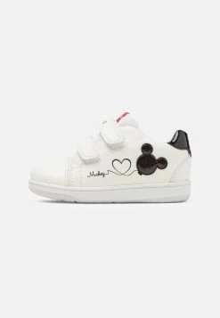 Geox DISNEY MINNIE MOUSE NEW FLICK GIRL - Sneaker Low - White/red