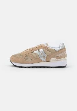 Saucony SHADOW ORIGINAL - Sneaker Low - Tan/silver -Modeschuhe 3841f567bbcf4da7a638be2087528bb1